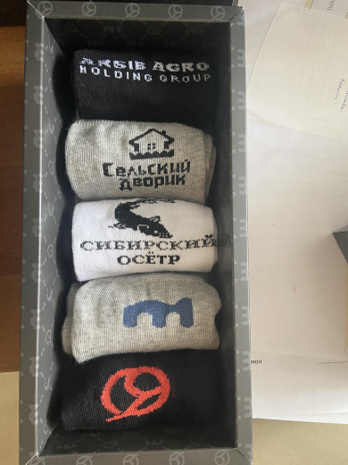 Упаковка для носков на заказ