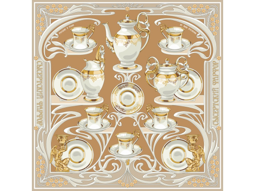 Платок Сысертский фарфор ()